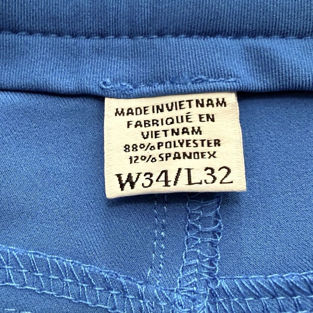 NWT Footjoy FJ Athletic Fit Golf Pant 34X32 Cobalt Blue Performance 5-Pocket NEW - Picture 4 of 12